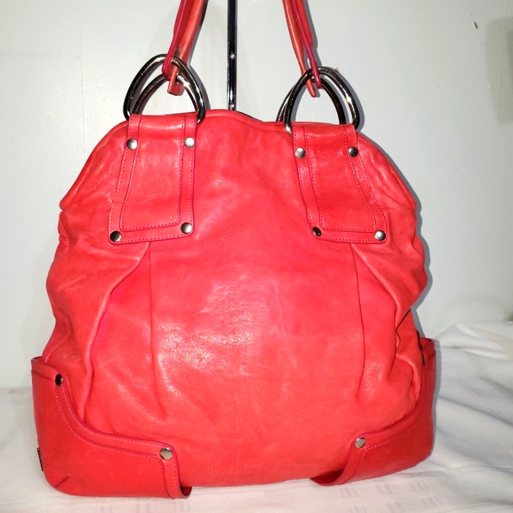 BOBA GENUINE LEATHER LARG TOTE SHOULDER BAG - Picture 6 of 14